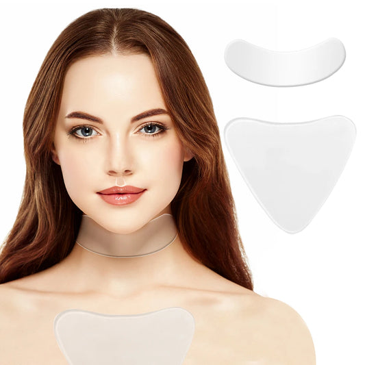 Revitalize Your Skin with Our Reusable Silicone Anti-Wrinkle Chest and Neck Pads - The Ultimate Solution for Youthful, Smooth Skin!