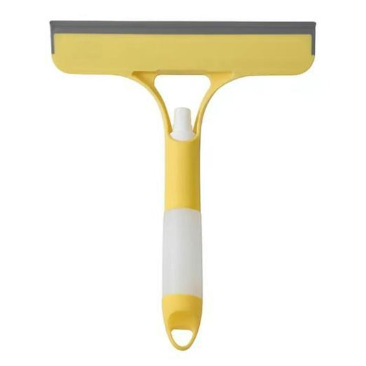 Revolutionary 3-in-1 Window Cleaning Tool: Squeegee, Scrubber & Spray for Effortless Cleaning